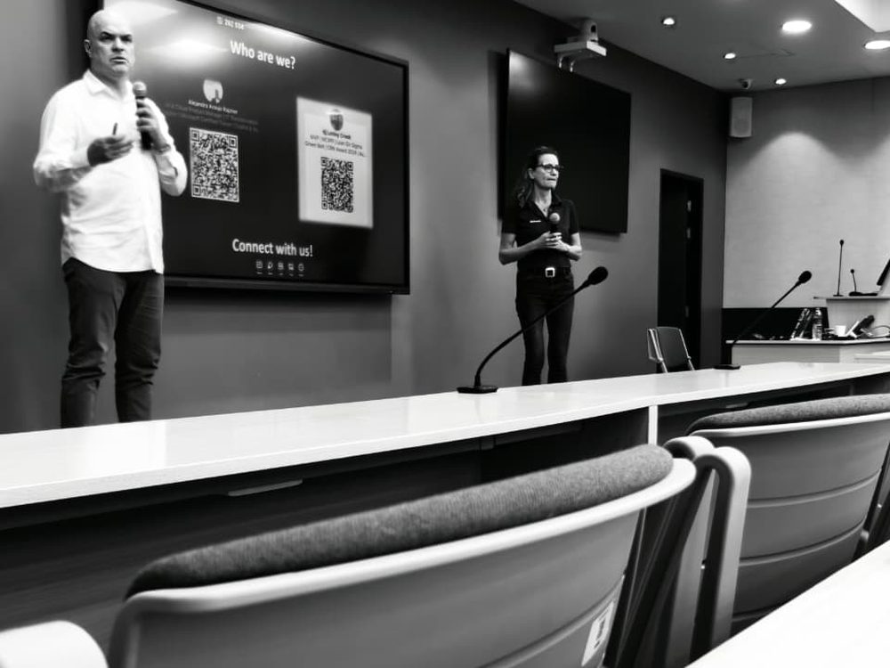 AI Community Days Dubai stage